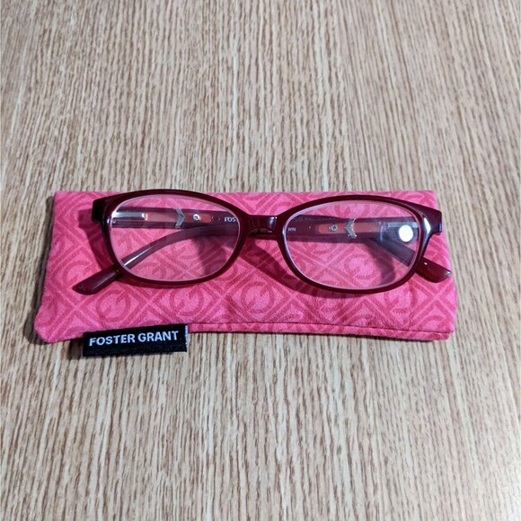 FOSTER GRANT READERS 3.25 with Case - Picture 1 of 5